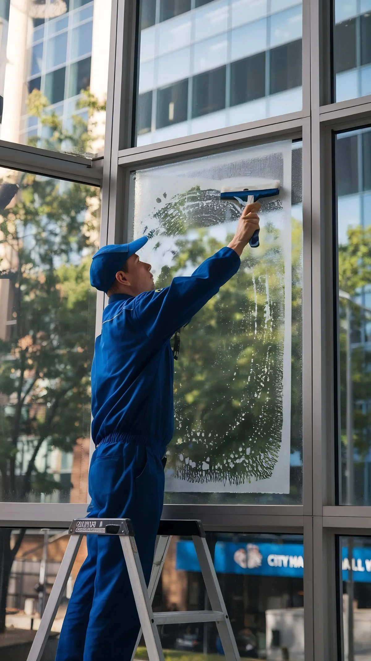Zuverlässiger Fensterreinigung Service in Hamburg für Unternehmen und Gewerbeobjekte