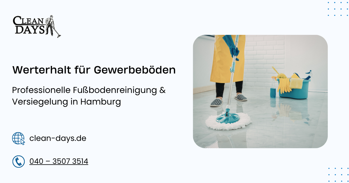 Fußbodenreinigung