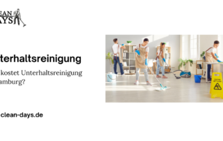 Unterhaltsreinigung